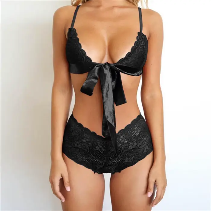 Sexy spodná bielizeň z polyesterovej čipky pre ženy, elegantný a zmyselný štýl, ktorý ponúka pre špeciálne príležitosti