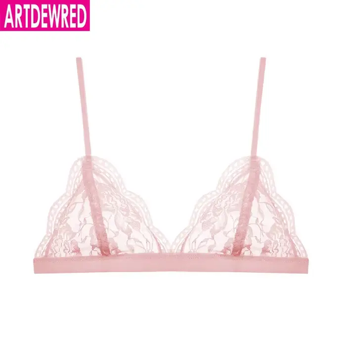 Sexy podprsenka s namontovanými popruhmi pre ženy, Nylon spodná bielizeň, pohodlné spodné prádlo, čipka, Ultra štíhly, bezšvíkové