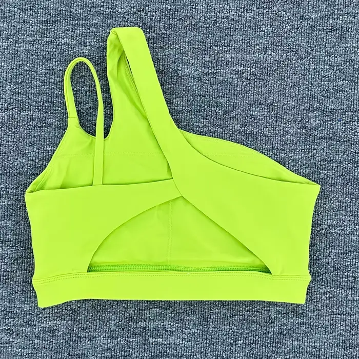 Dámska nárazuvzdorná športová podprsenka, krásny chrbát, spodná bielizeň Sport, šikmé popruhy, beh, fitness, jóga