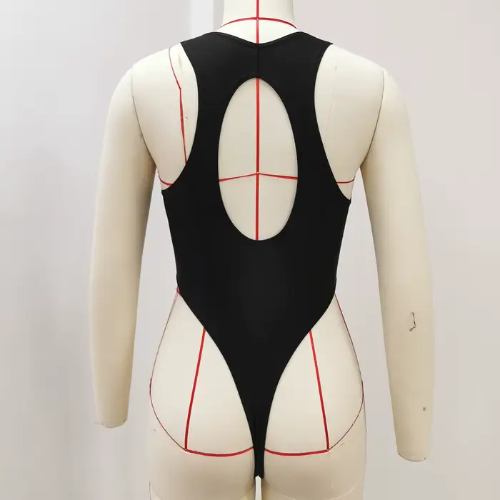 Dámske jednodielne Sexy High-Cut plavky, nová móda 2026, športový štýl, zips, pre surfovanie, bez rukávov, ležérne plážové oblečenie pre ženy