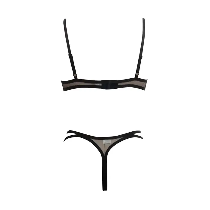 Sexy spodná bielizeň pre ženy veľké veľkosti s polyesterovými dekoratívnymi aplikáciami a predným uzáverom pre udržanie perfektných romantických špeciálnych príležitostí