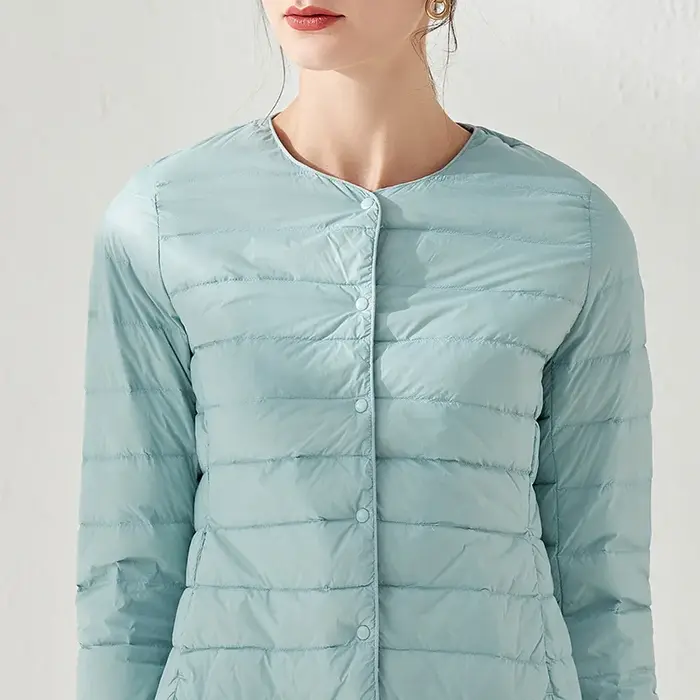 NewBang Ultra léger duvet de canard femmes mat tissu léger manteau chaud femme coupe-vent Parka femm