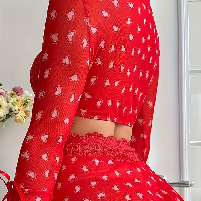 Combinaison Patchwork Toucheart Mousseline Imprimée Élégante pour Femmes Occasions Spéciales
