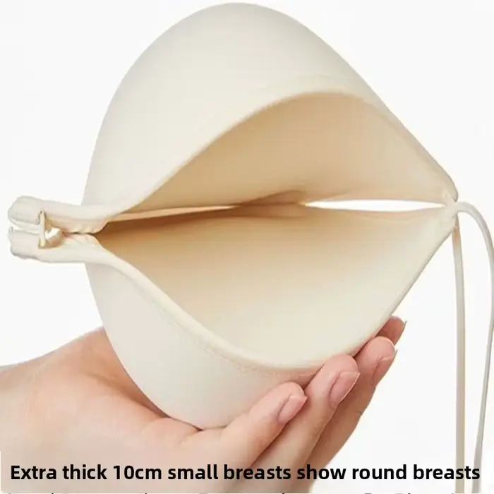10 cm ultimate push up trojuholník podprsenka: háčik na prednej strane, hlboký výstrih a neviditeľný chrbát - Sexy výťah pre malý hrudník, letné pohodlie