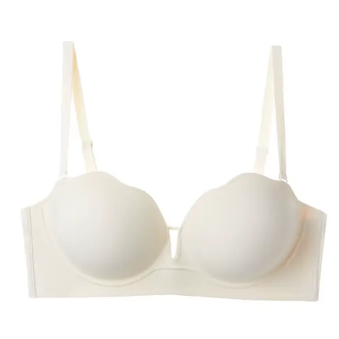 Soutien-gorge sans bretelles Ultra Push Up, 10cm, poignée antidérapante, bonnet de paume, haut tubul