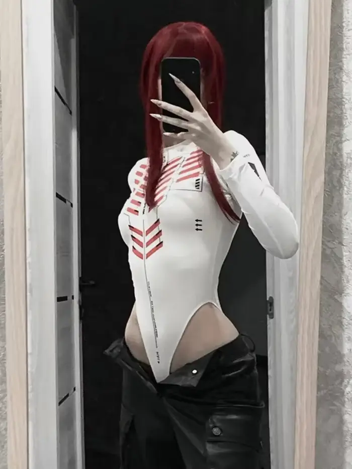 Body s potlačou s dlhými rukávmi