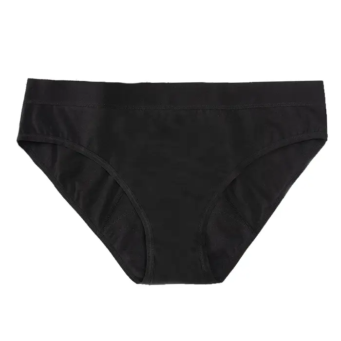 Culottes menstruelles imprimées à motifs floraux pour adolescentes, sous-vêtements en coton pour fil