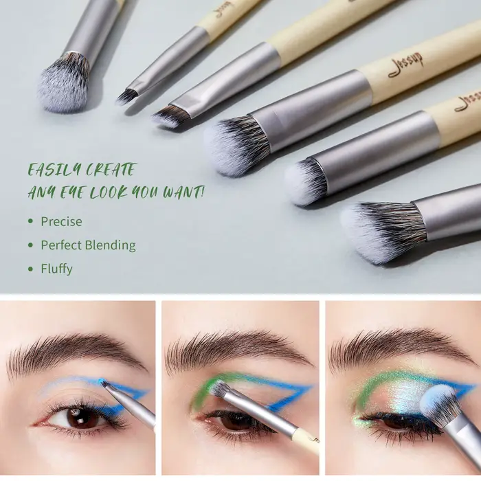 Jessup – súprava prémiových syntetických kefiek na make-up