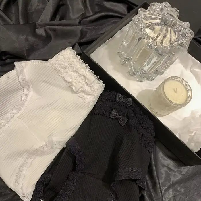 nohavičky Ženy LINTOY Čipka Bavlna Comfort Elegance Špeciálne príležitosti Fyzické aktivity