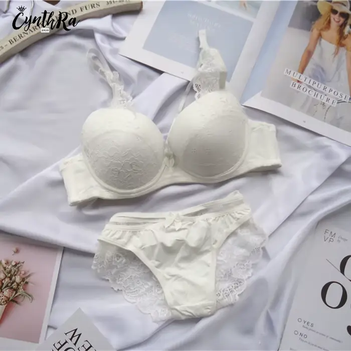 Spodná bielizeň Podprsenka Dámske spodné prádlo Sekcia Sexy priedušná žena Plus veľkosť čipky Push Up Bralette Bra a nohavičky Set