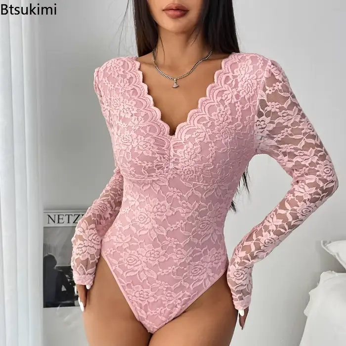 Dámske elegantné kvetinové čipky tvarovanie body Sexy vrúbkované Trim V krku chudnutie telo Shaper štíhly nočný klub strana trikot topy