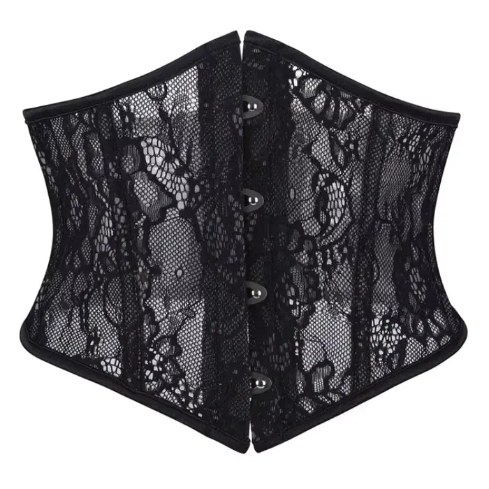 Corsets en dentelle sexy, bustiers amincissants sous-poitrine, hauts de corset pour femme, corsets steampunk à lacets