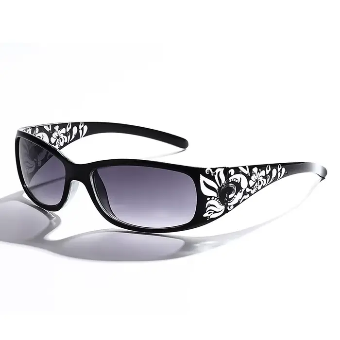 Lunettes de soleil carrées à petite monture pour femmes, nouveau modèle Y2K, Style rétro, élégantes,