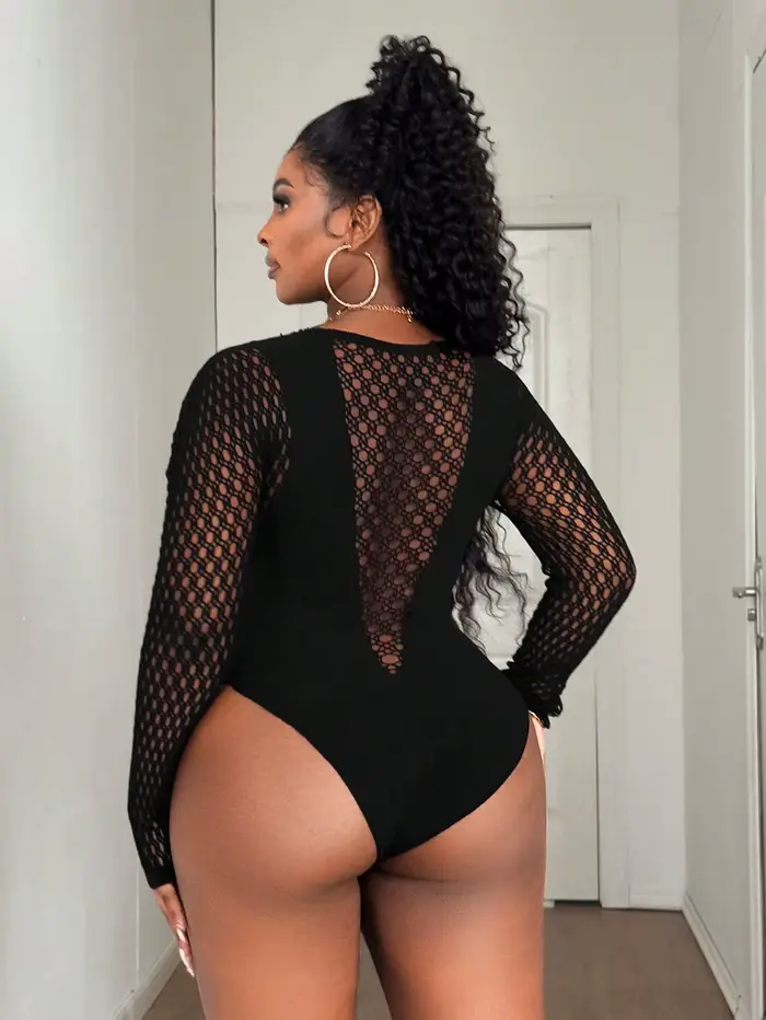Sexy obtiahnuté body pre ženy vo veľkých veľkostiach