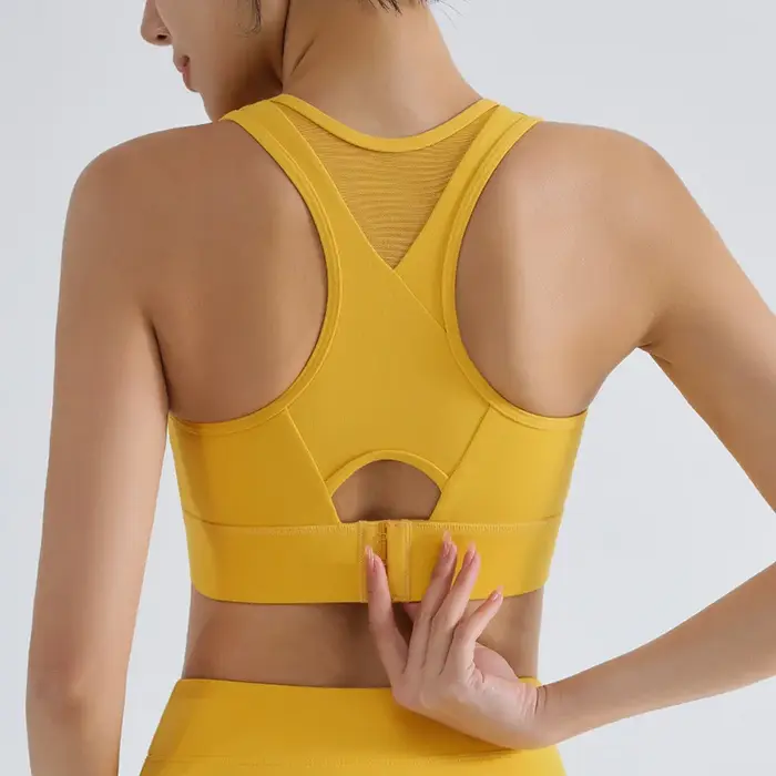 Soutien-gorge de sport à fort Impact 3XL haut pour femmes soutien-gorge complet Push Up réglable vêt
