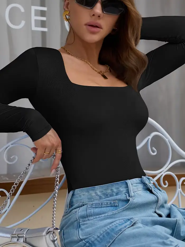 Štýlové a ležérne dámske nylonové a elastanové body, ideálne pre letné výlety a špeciálne príležitosti