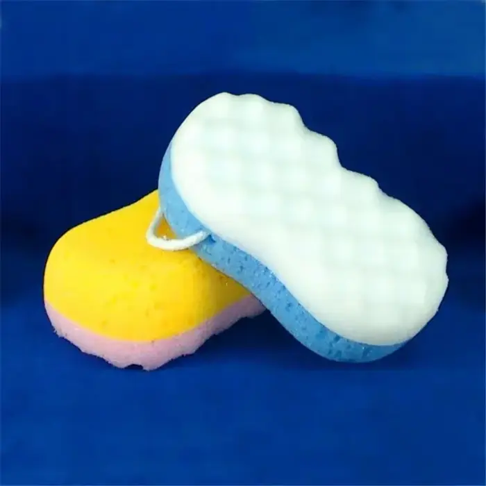 Nová mäkká kúpeľová hubka, masážna kefa na telo, žinenka, exfoliátor pokožky, relaxačná sprchová starostlivosť.