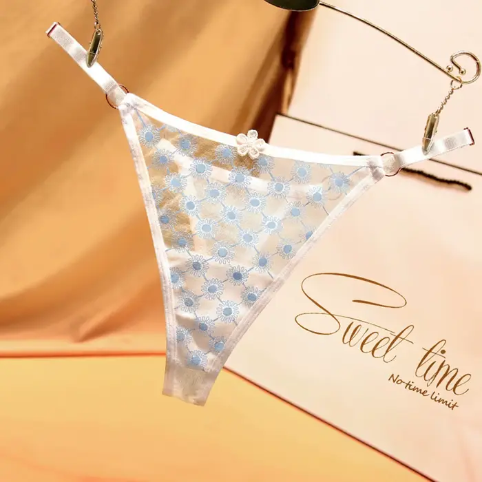 Sexy sieťovaná tanga nohavička z čipky pre ženy