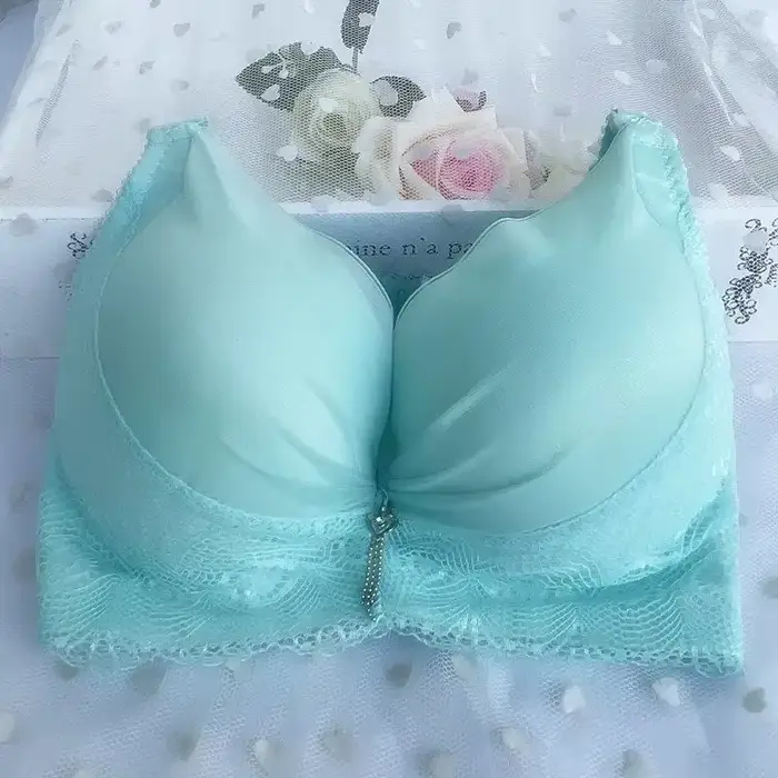 Soutien-gorge push-up sans armature pour petites poitrines, rembourrage 3D de 12cm, ailettes latérales anti-débordement, confort 12 heures, silhouette B/C, stabilisation 8+4, fermeture à 8 rangées