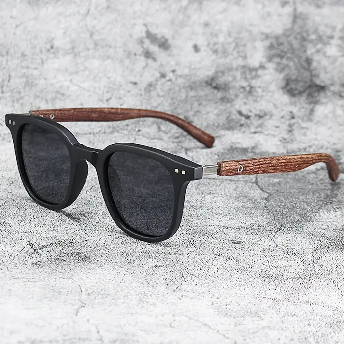 Nouvelles lunettes de soleil vintage pour hommes, monture PC, verres classiques de marque, verres tr