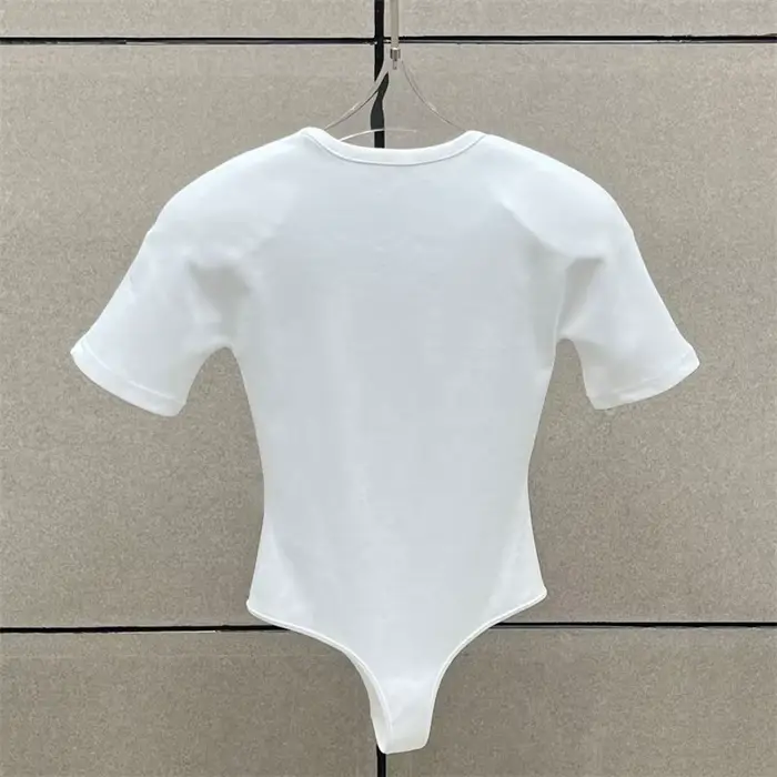 Príležitostné čisté bavlnené body pre ženy, štýlové a pohodlné pre letné príležitosti