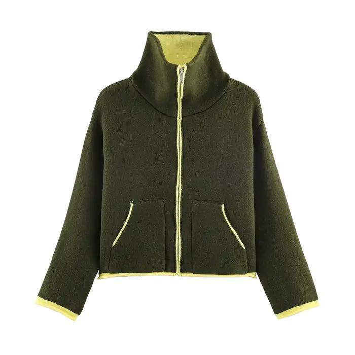 Nouvelle Dámska Pletená Pilotka Cardigan ZERAINS Décontracté Polyester Patchwork Hiver Occasions Spéciales ``` 这段HTML描述了一款女士毛线飞行员夹克（Dámska pletená pilotka），强调了其设计、材质和适用场合。描述中通过创造性的语言激发了顾客的购买欲望，并详细解释了这款产品的特性和益处。最后一行包含了一个优化的SEO标题，旨在吸引更多的目标客户。