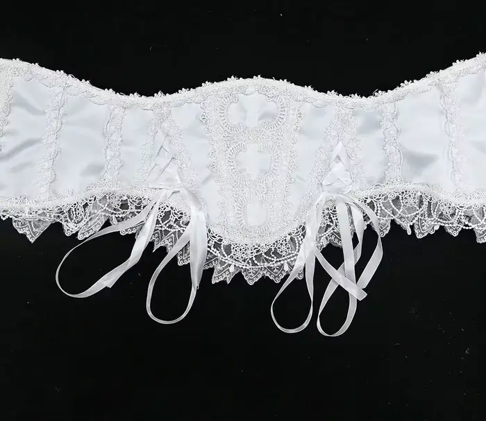 Corset gothique en dentelle pour femme avec baleines de soutien, amincissant, dos lacé, style Lolita, costume de scène, style cour vintage
