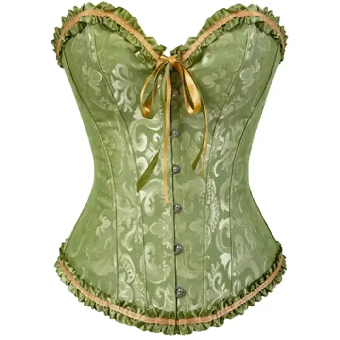 Bustier a korzet sexy kvetinová čipka polyester spandex pre ženy štýl vintage gotický surbust pletené Jacquard špeciálne príležitosti denne