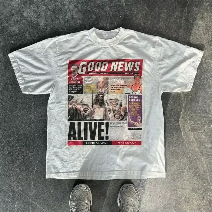 Harajuku journal américain graphique t-shirts Y2k hauts surdimensionné t-shirt Couple Pro choix goth