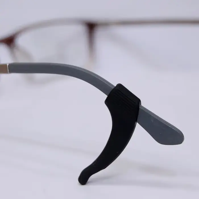 10/20/30/100 pièces anti-dérapant Silicone oreille poignée lunettes jambe oreille crochet bouchon su