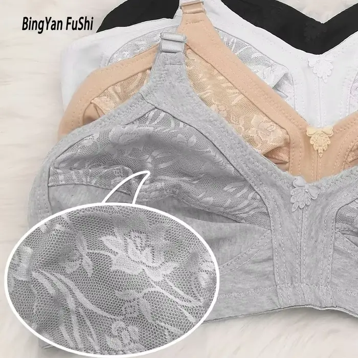 Plus Veľkosť Dámske Push Up Podprsenka, Plný kryt, D E F Beanie, bezšvíkové spodná bielizeň, Bavlna Bh 115E 110E 105E 100E 95E 90E85E C02