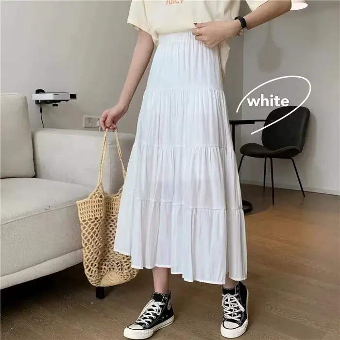 Robe vintage femme polyester mi-mollet coupe régulière silhouette une ligne décoration étagée occassions spéciales cérémonies mariages galas