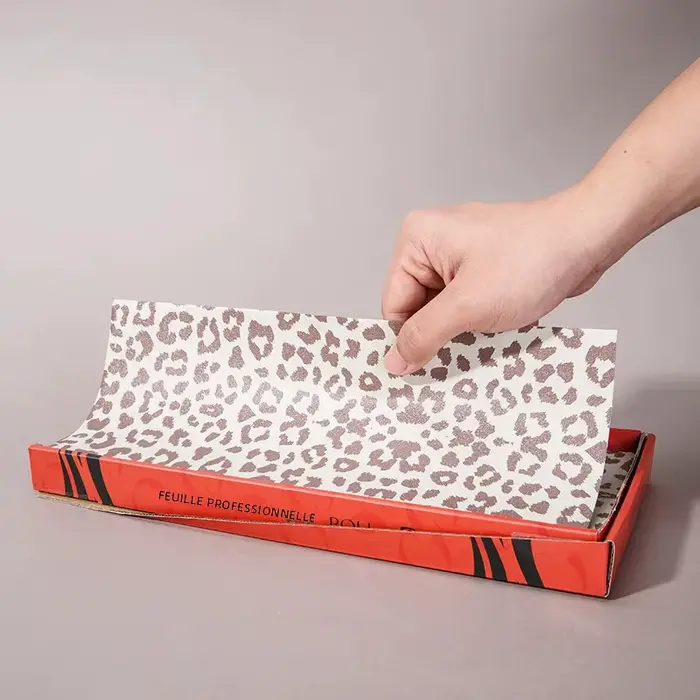 Profesionálny kotúč leopardej potlače na vlasy