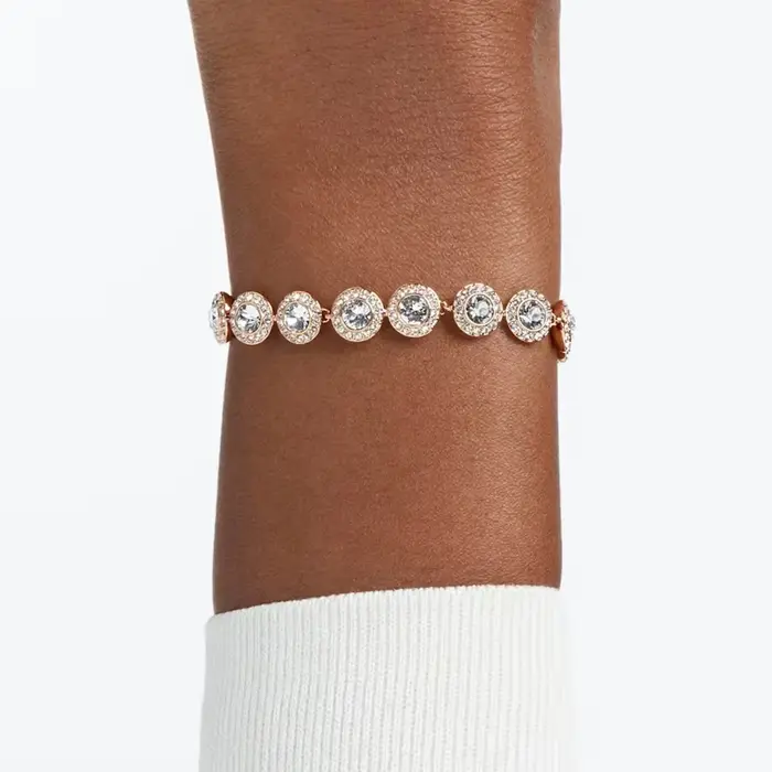 Ensemble de colliers ronds en cristal et diamant pour femmes, de haute qualité, classique, bonheur, 