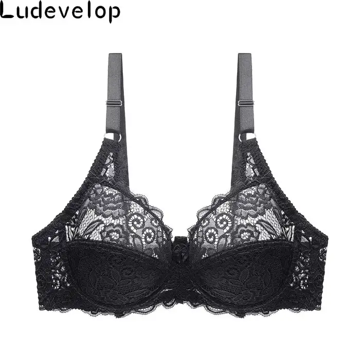 Soutien-gorge grande taille pour femmes, soutien-gorge Push up à armatures, sous-vêtements Sexy pour