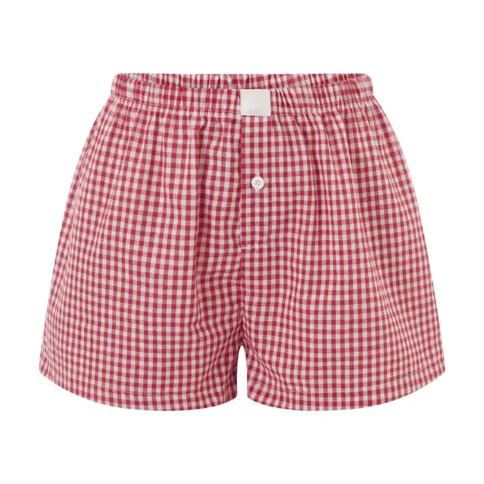 Short de pyjama Y2K pour femmes en polyester fin court baggy taille élastique pour sommeil confortable et moderne occasions spéciales
