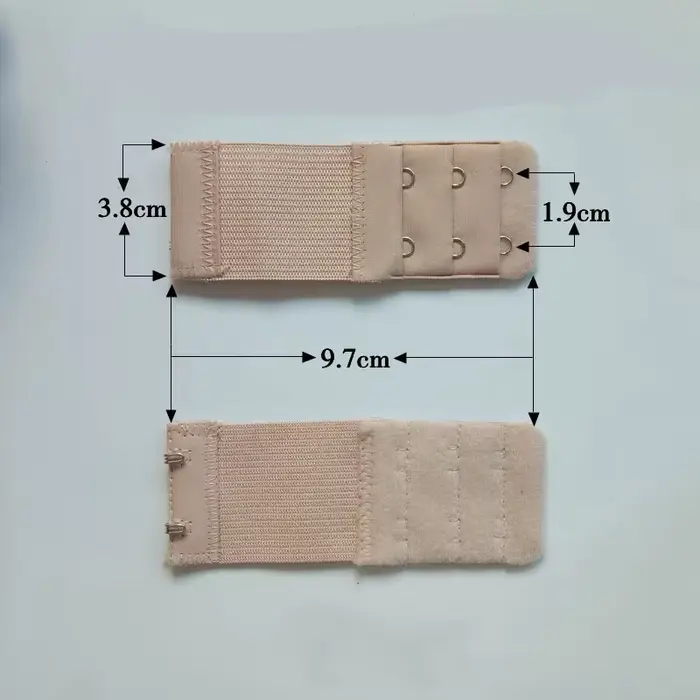 Extension de Soutien-Gorge artificiel astique à 2 Crochets pour Femme, réinitialisation de Sangle, C