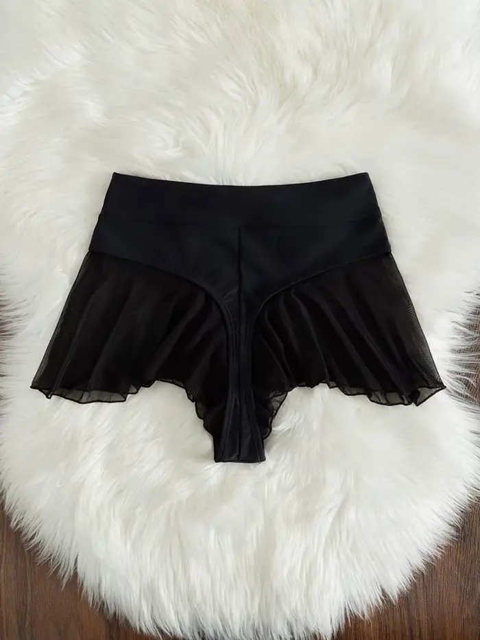 Mini brazílske nohavičky tanga s volánkami pre ženy, bikiny tangá, astronomické plavecké nohavice, sexy spodná bielizeň, kúpanie žien, nové, K4267