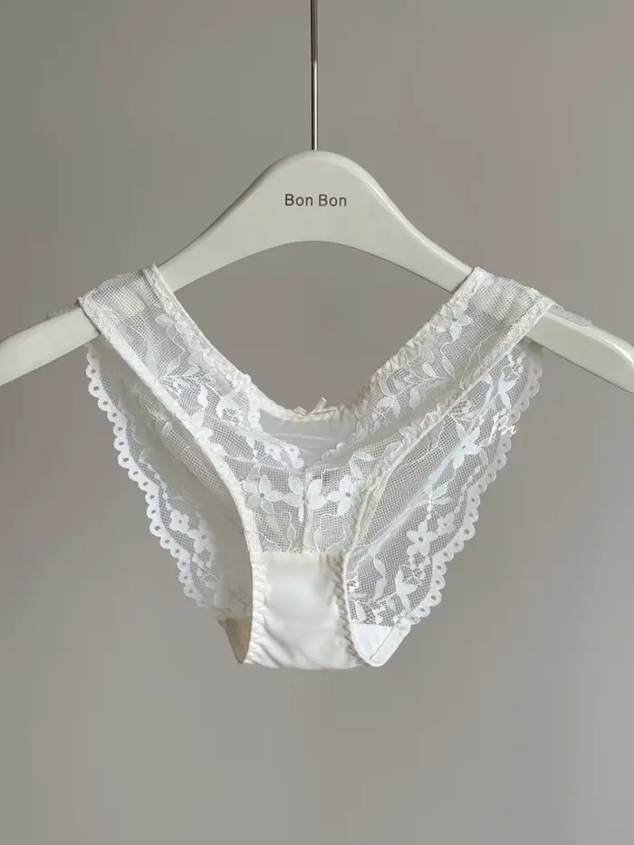Ensemble soutien-gorge et culotte sexy en dentelle fine pour femme – Collection été, doux, respirant