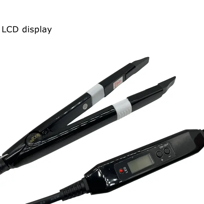Connecteur de cheveux à chaleur 628, fer chauffant à température contrôlable, outils d'extensions de