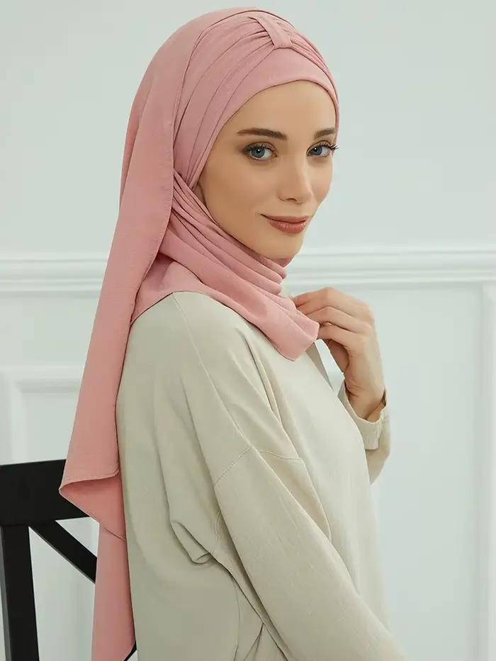 Grand chapeau musulman uni, casquettes Hijab intérieures, couvre-chef pour Ramadan, pré-conception