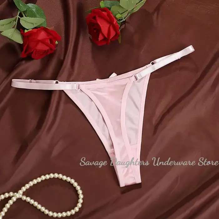 Tangá Pré Féminine Élégante en Nylon Pour Femmes Occasions Spéciales Sensualité et Confort