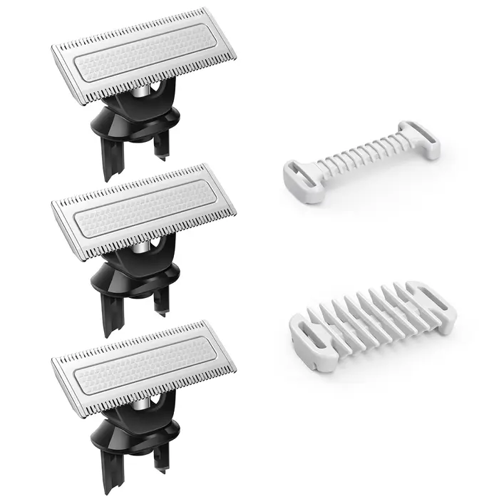 Lame de rechange pour rasoir en acier inoxydable, compatible avec Oneblade QP2630/QP2520/QP2530, ave