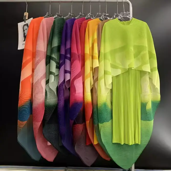 Ata Yake - Dlhá elegantná skladaná sukňa pre ženy