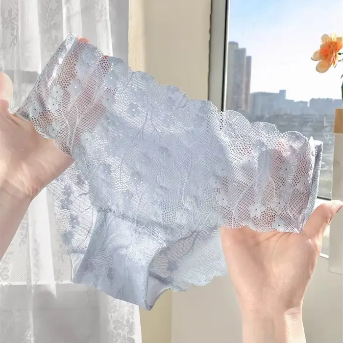 Dámske sexy čipkované nohavičky slip pre ženy Módna spodná bielizeň Jemná