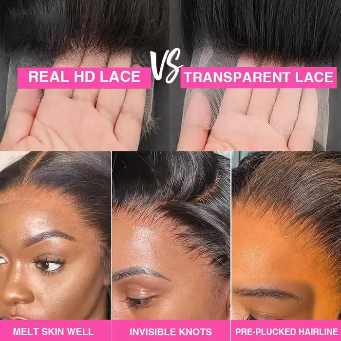 HD 13x4 13x6 Body Wave parochňa so švajčiarskou čipkou pre ženy na rôzne príležitosti