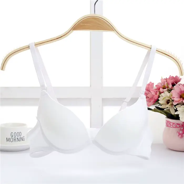 Veľkosť 32 34 36 38, AB push-up podprsenka pre malé prsia, sexy podprsenka pre dievča, podprsenka pre ženu s malými prsiami, hlboká U podprsenka pre dievča.