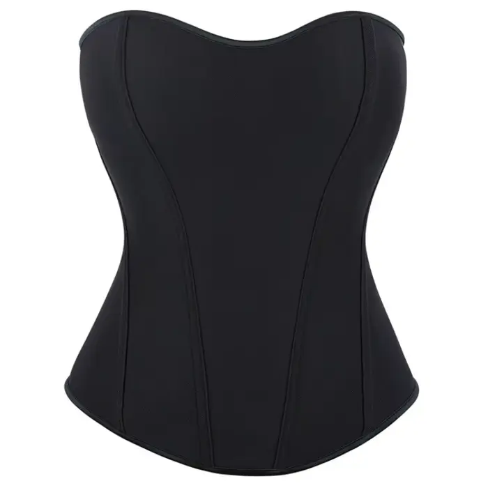 Corsets Bustiers pour femmes surbuste haut Corset Push Up Corselet Sexy fermeture éclair Shaper goth