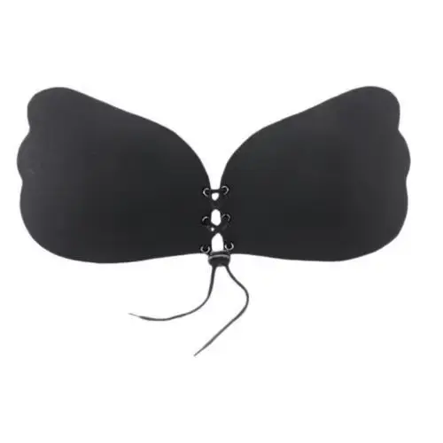 Bez ramienok Neviditeľná lepiaca podprsenka, Push-Up, Sexy spodná bielizeň, bezšvíkové, silikónové spodné prádlo Bralette