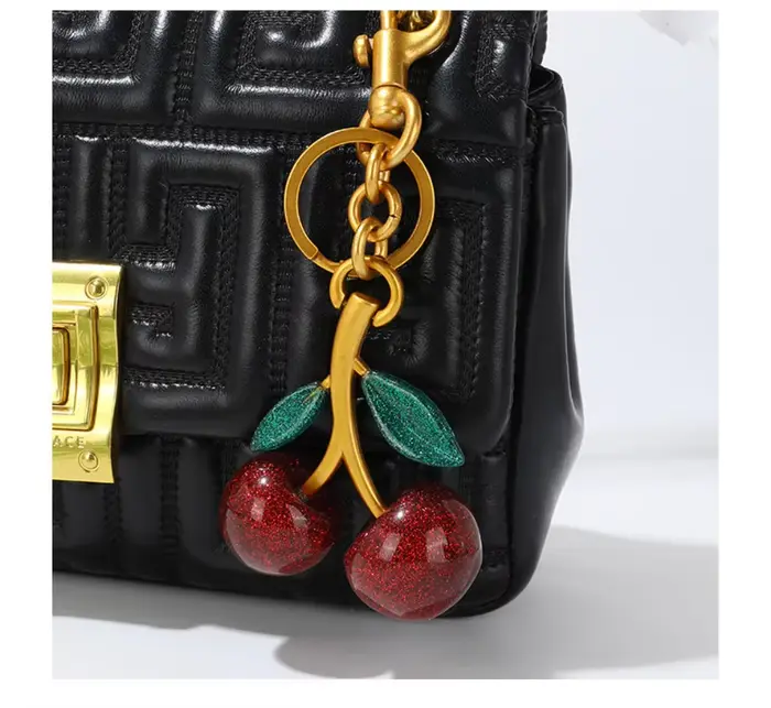 ChimRed-Porte-clés pendentif sans pendentif pour femme, décorations de sac mignonnes, bijoux multifo